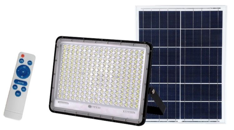 YETPlus LEDEON JD6110 Body Sensor Solar LED Outdoor Spotlight / Flood Light Lampu Sorot Luar 户外泛光灯 (100W / 150W / 200W / 250W / 300W) (6500K Daylight) (Black Frame)