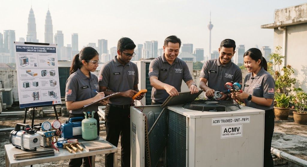 HVAC preventive maintenance training Malaysia