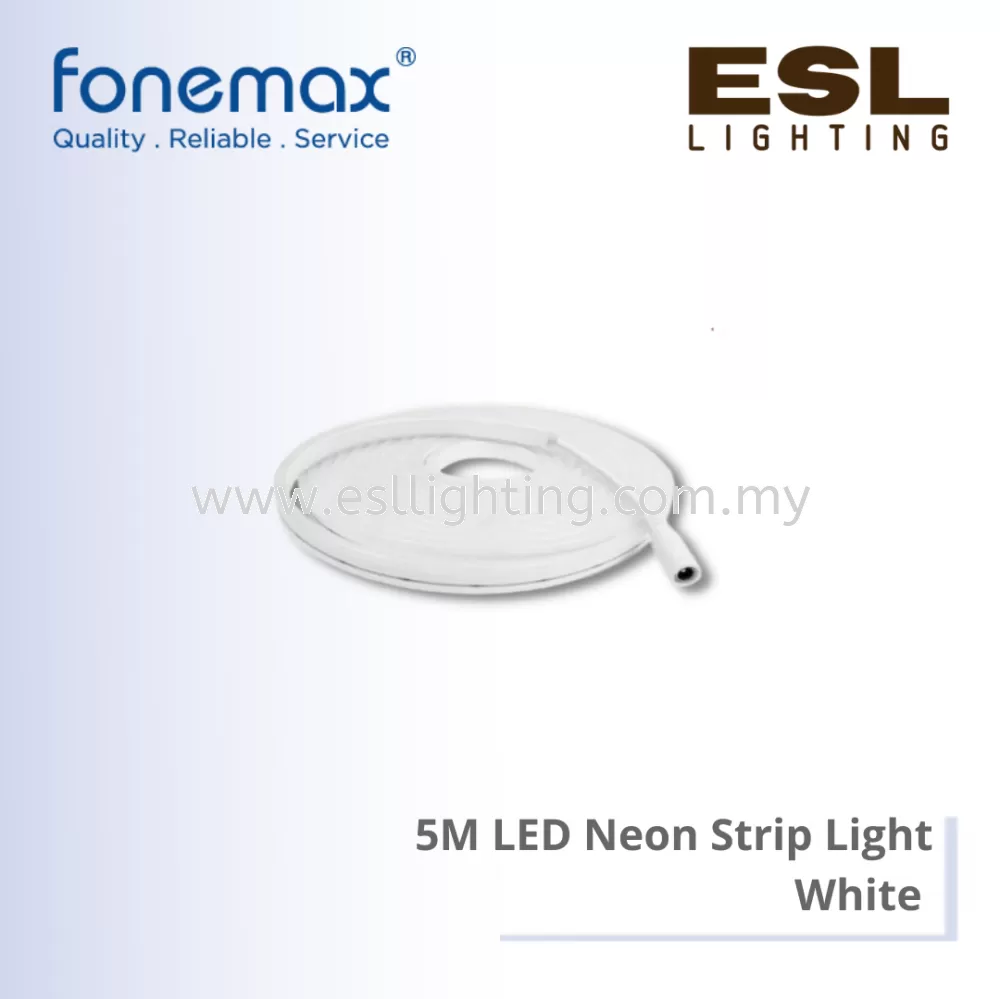 FONEMAX 5M LED Neon Strip Light 12V IP65 - FN-Neon 2835
