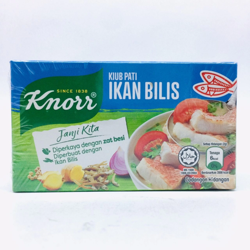 Knorr Kiub Pati Ikan Bilis江魚仔精塊6pcs