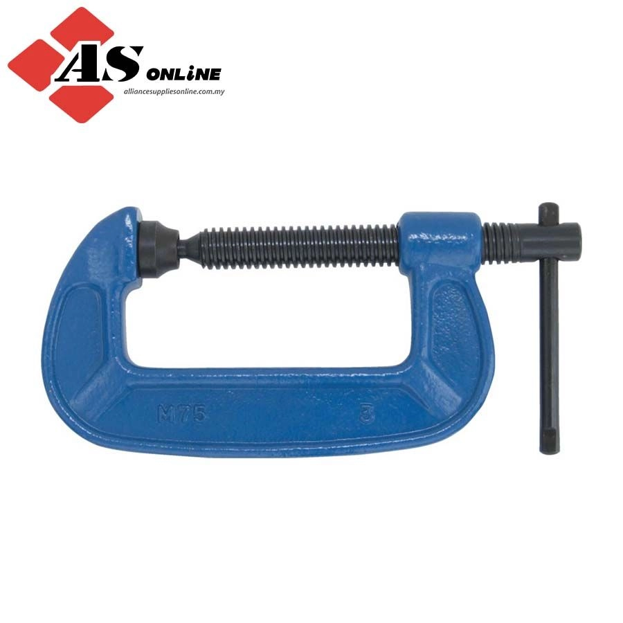 KENNEDY 2in./50mm Heavy Duty G-Clamp, Steel Jaw, T-Bar Handle / Model: KEN5392620K