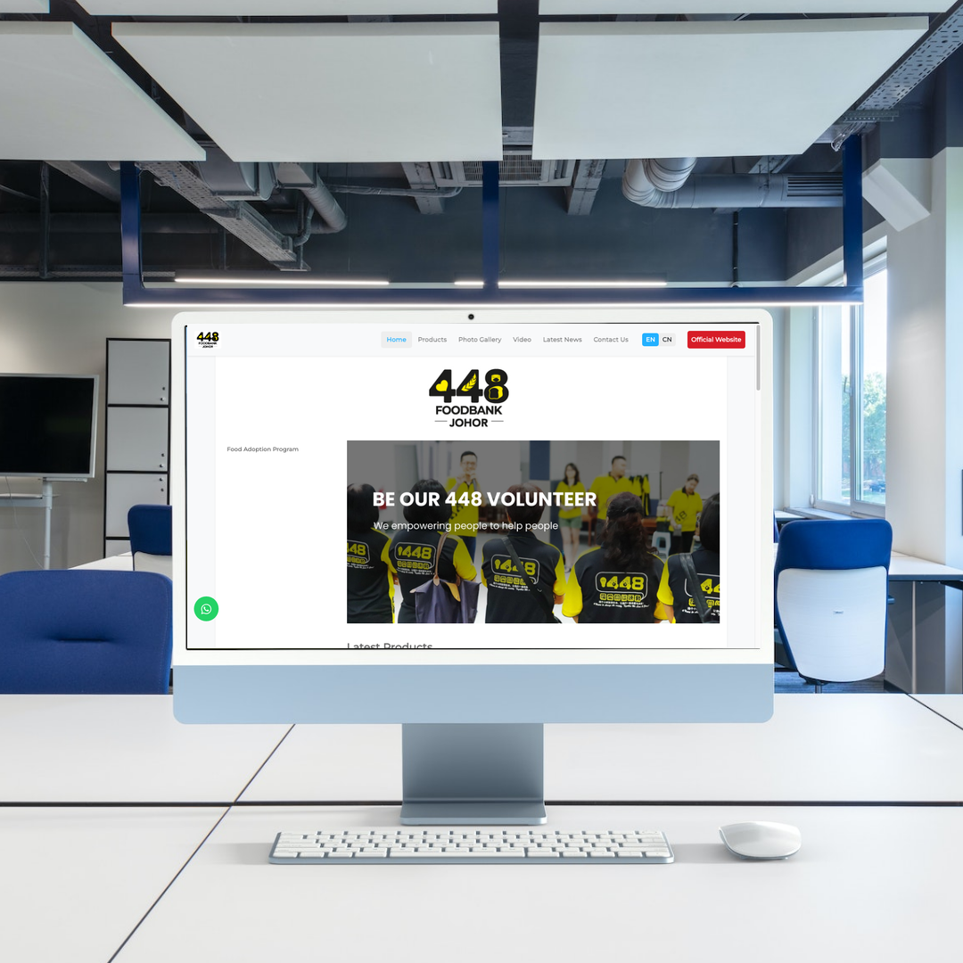 Foodbank Johor Web Design | SEO | Digital Marketing | Johor