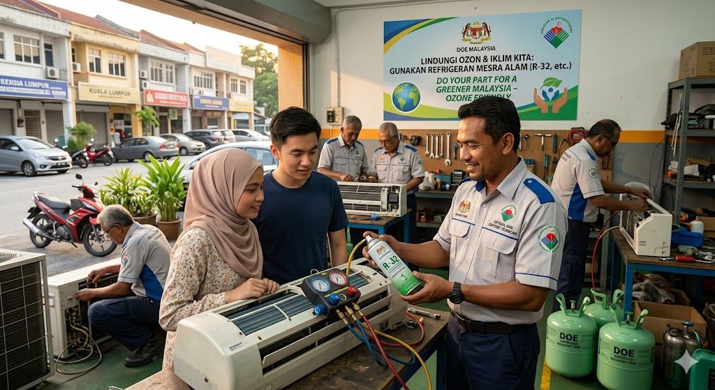 Malaysia environmental ozone refrigerant regulations