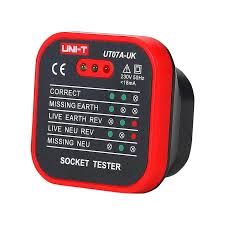Uni-T 07A-UK 18 AMP Socket Tester (UT07A-UK)