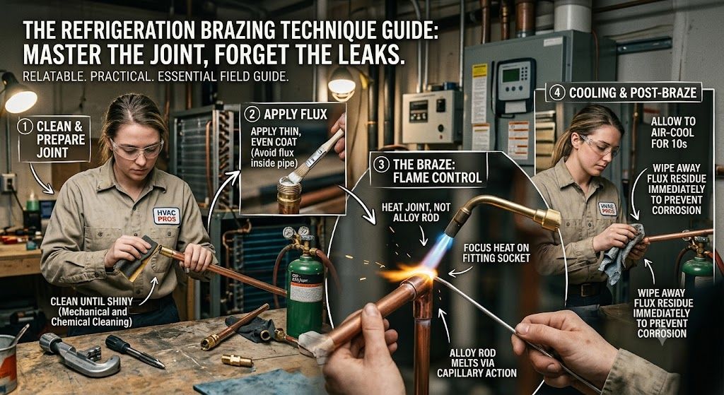 refrigeration brazing technique guide