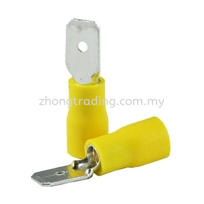 Insulated SPK Clip Male -Yellow MDD5.5