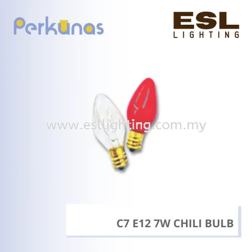 PERKUNAS C7 E12 7W CHILI BULB