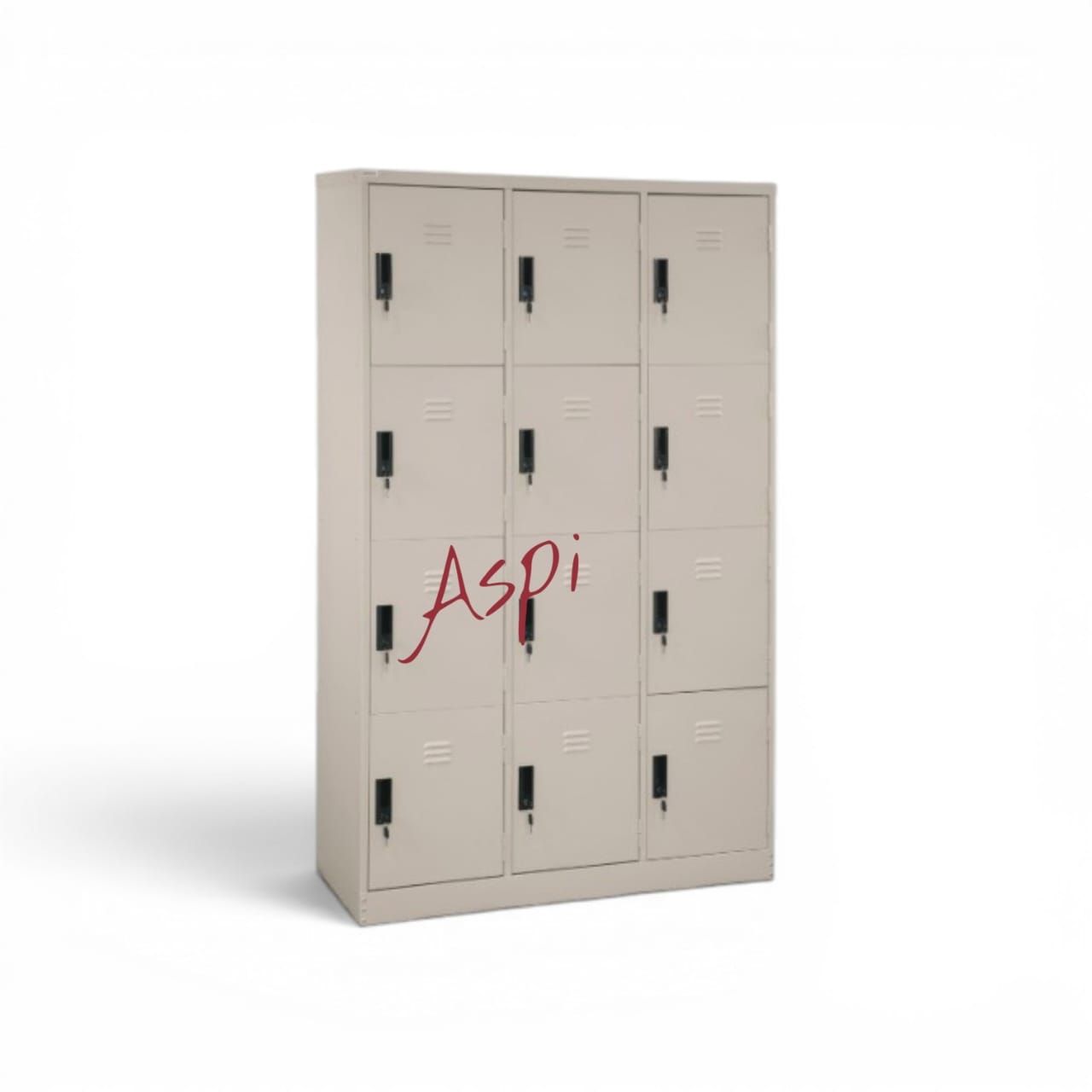 12 COMPARTMENT LOCKER