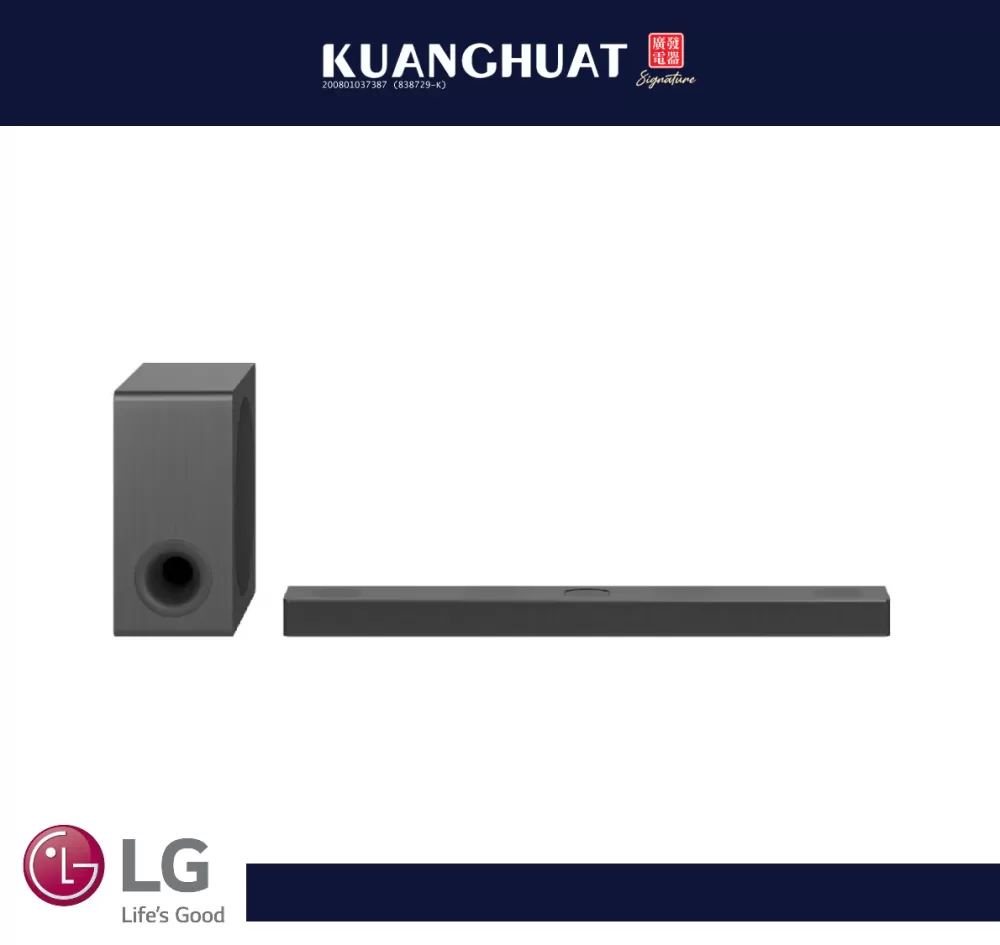 LG 3.1.3ch High Res Audio Sound Bar with Dolby Atmos S80QY