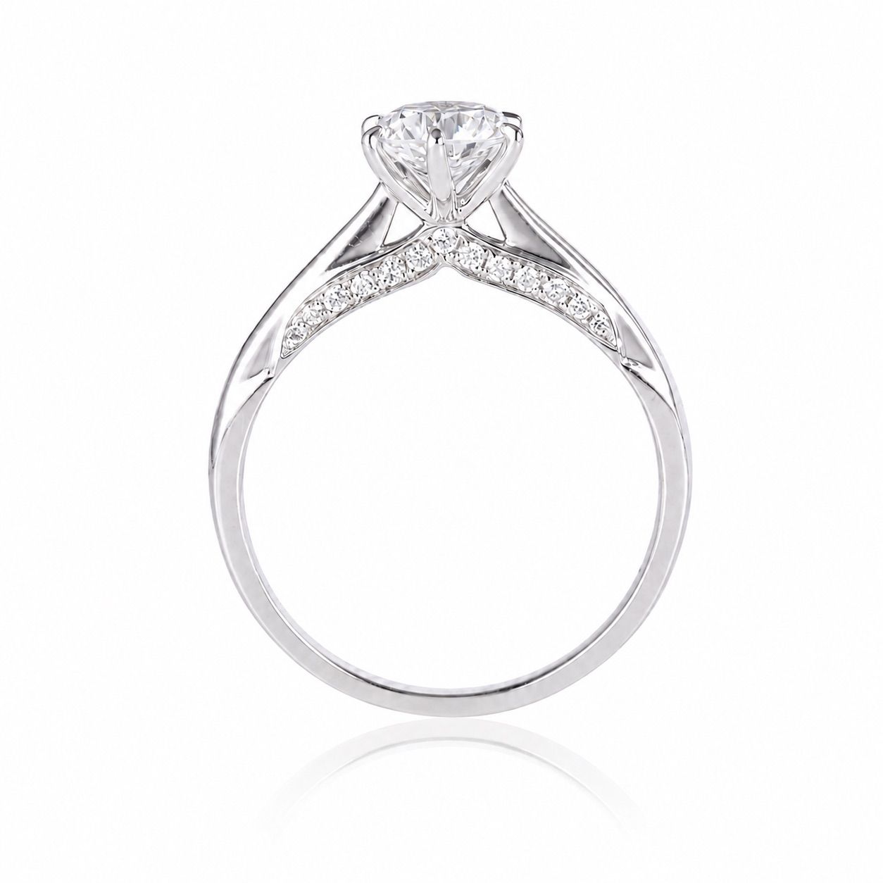 Roman & Co庐 Mermaid Solitaire Ring