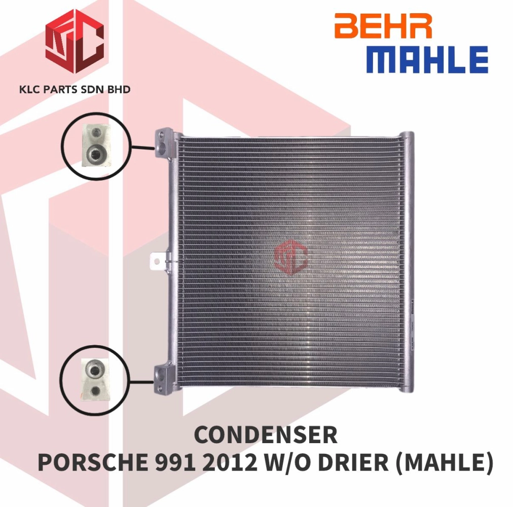 CONDENSER PORSCHE 911 2012 W/O DRIER (MAHLE)