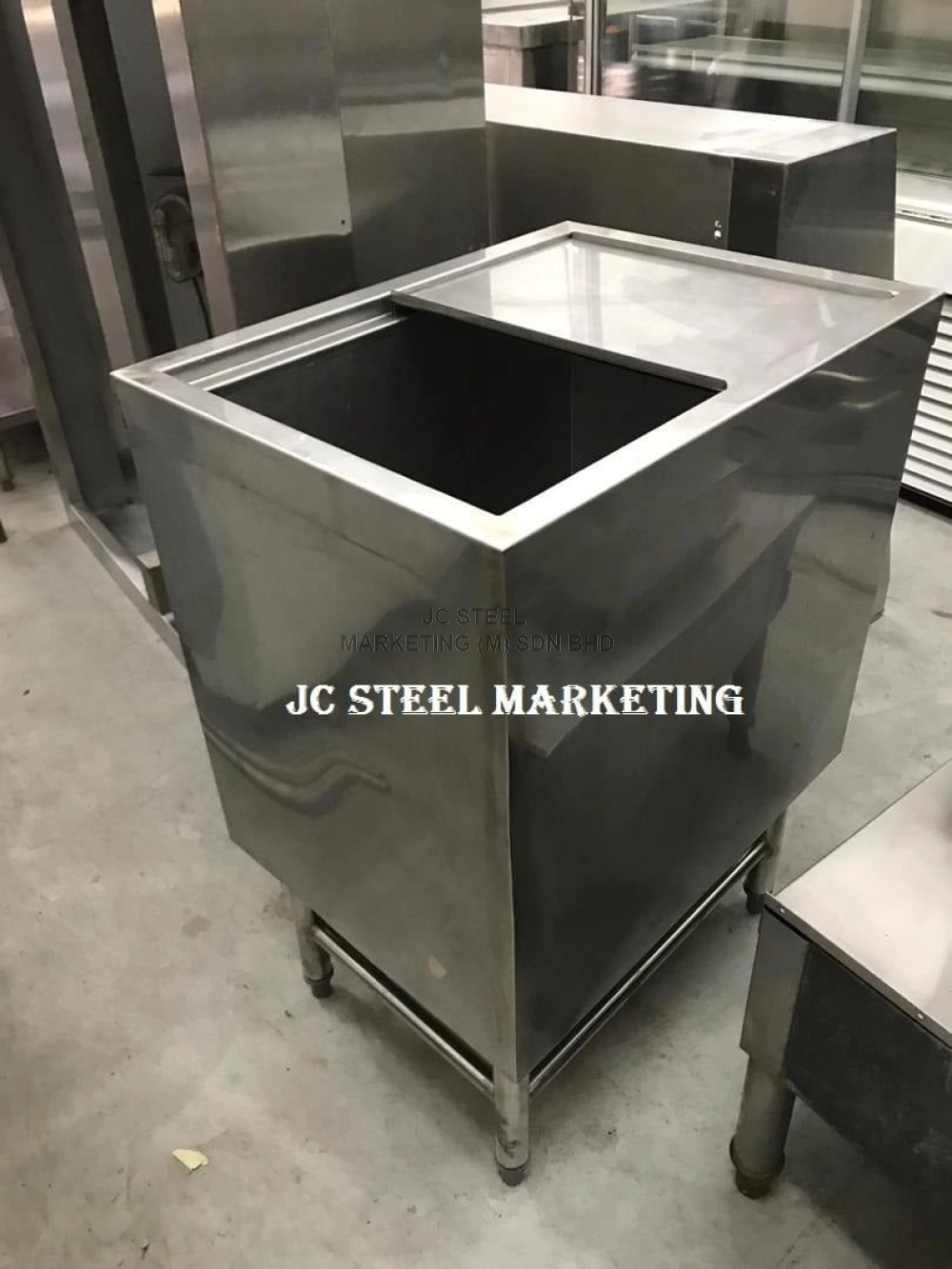 Stainless Steel Ice Bin