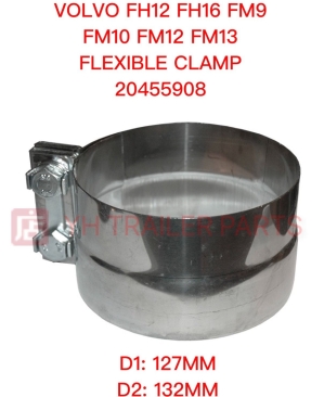 EXHAUST FLEXIBLE PIPE CLAMP