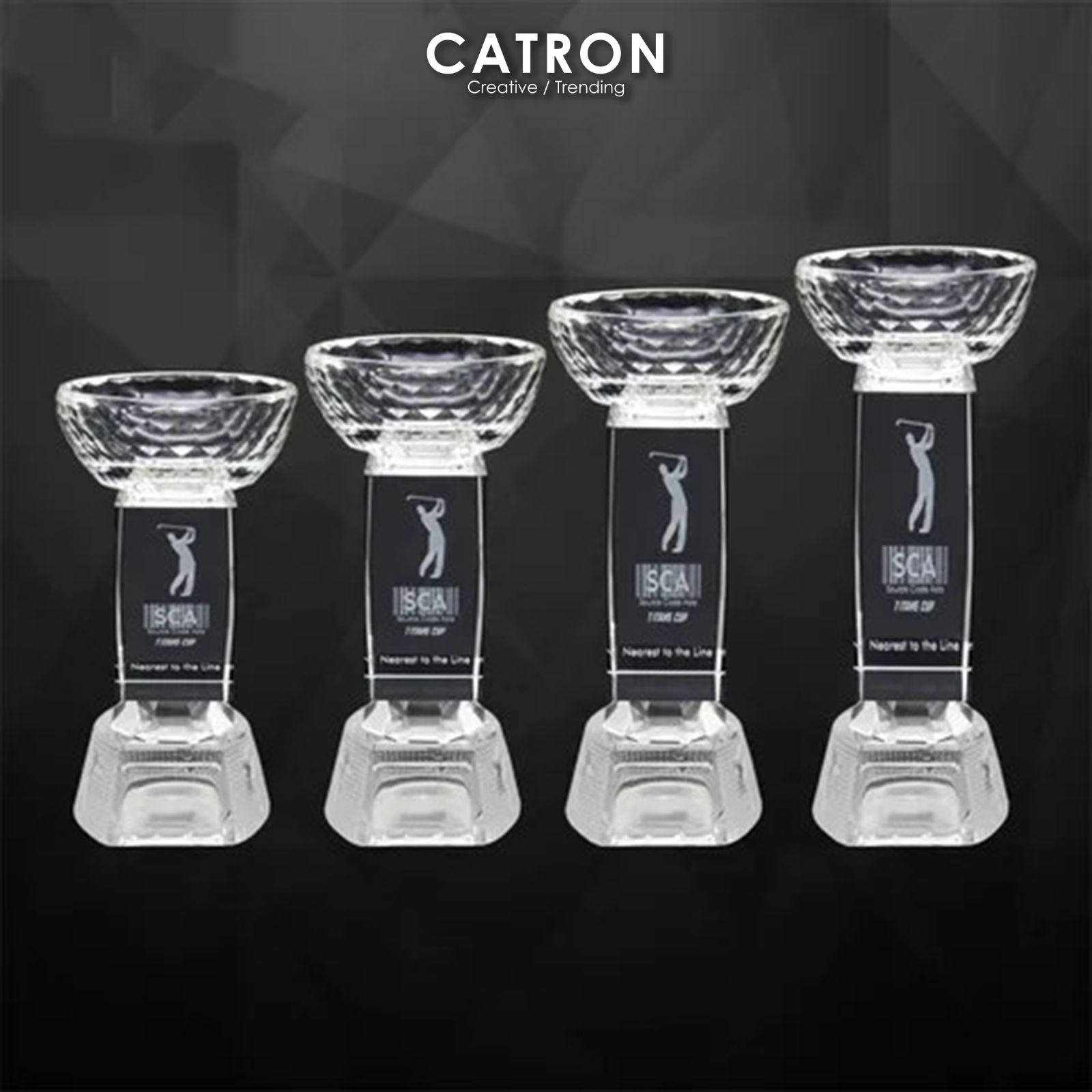 9280 - CRYSTAL TROPHY
