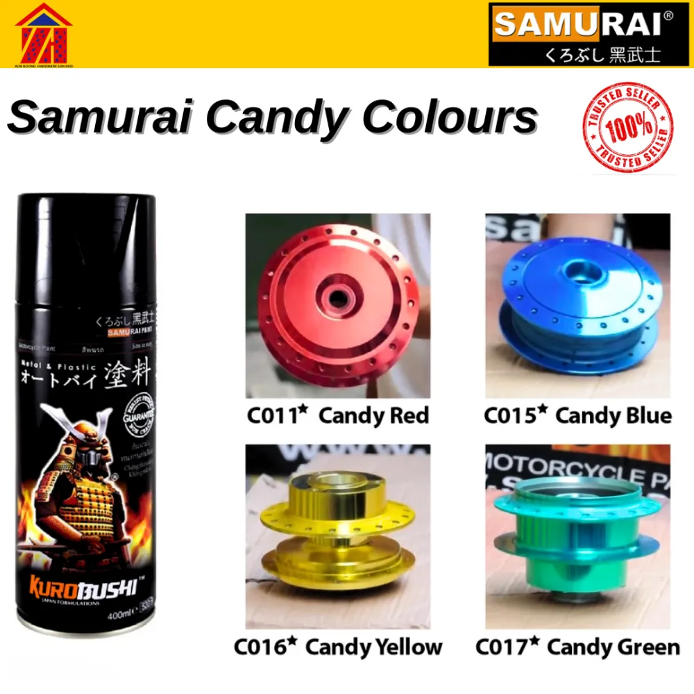 Samurai Candy Colours