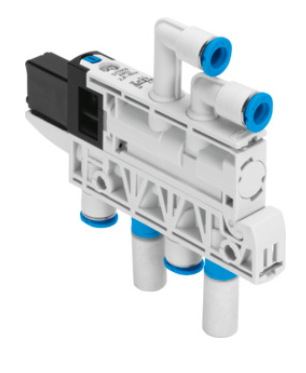 Festo VUVB-12 Series Solenoid Valve – 12 mm Width, 5/2 or 3/2 Function, 240-400 l/min, IP65, CRC 0 | Malaysia Supplier