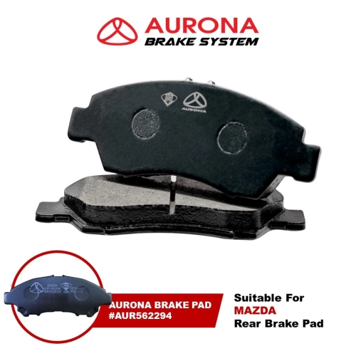 Aurona Brake Pad AUR562294 Rear Mazda 6 ASX Outlander