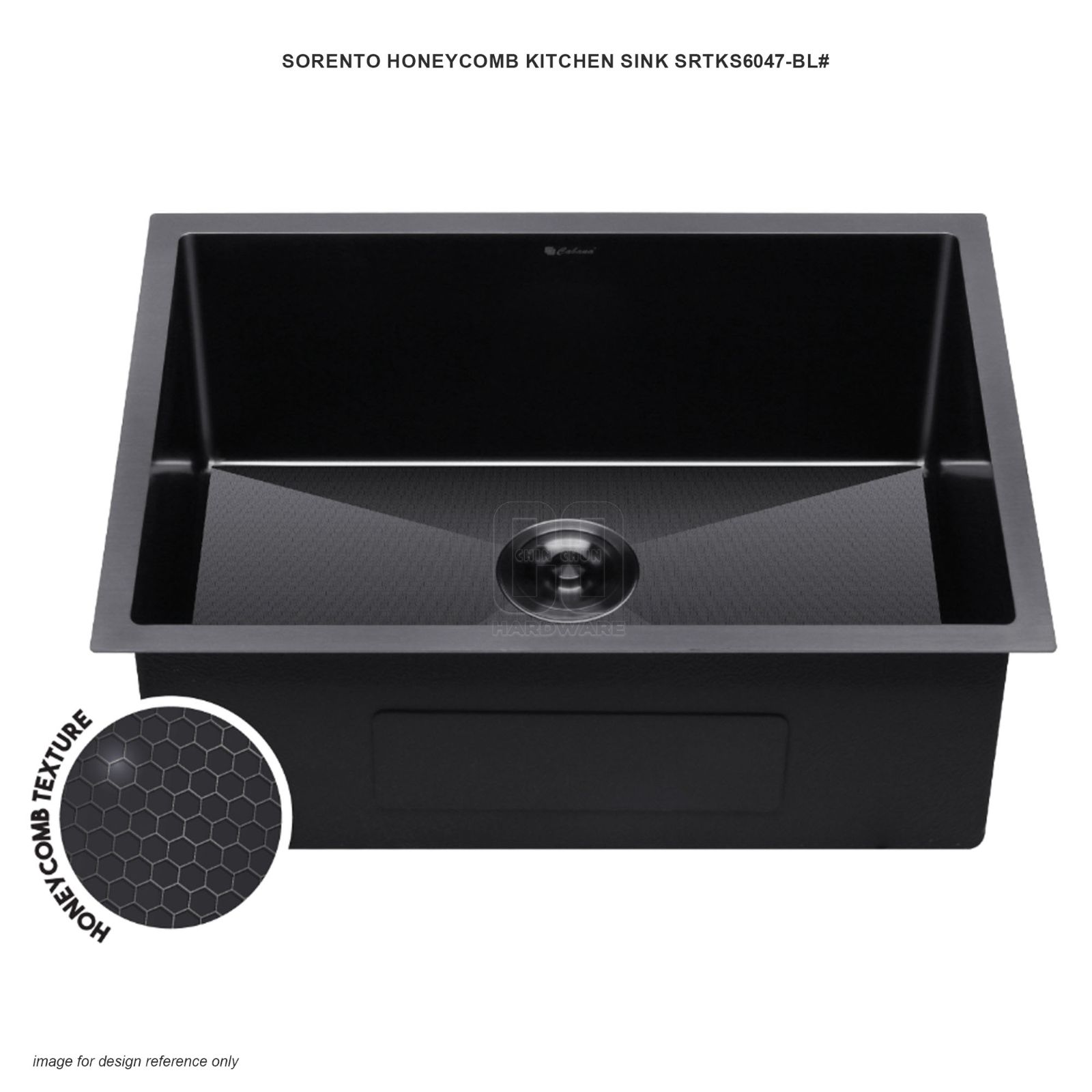 SORENTO HONEYCOMB KITCHEN SINK SRTKS6047-BL