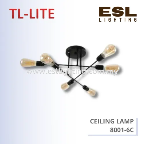 TL-LITE CEILING LAMP - 8001-6C