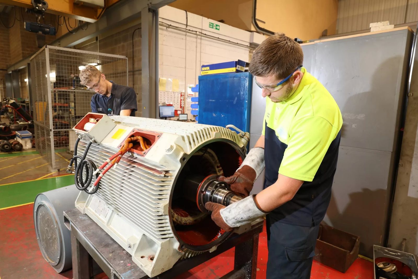 Electric Bearing Shaft Repair Support Service