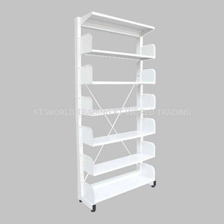 Library Rack Single Sided (6 Level) Model : KT316W(W) Cafeteria ...