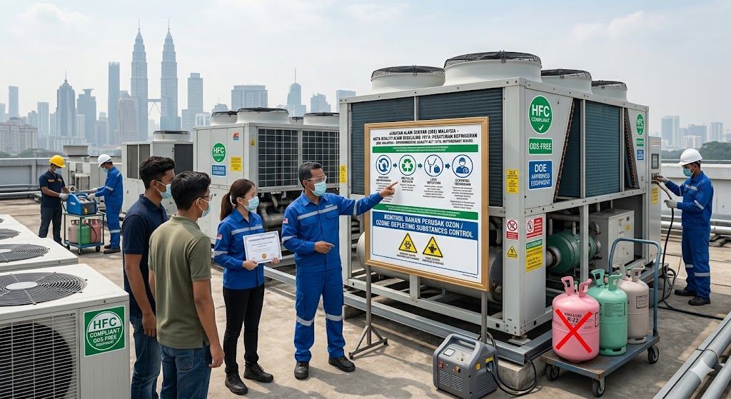 refrigerant handling environmental law Malaysia