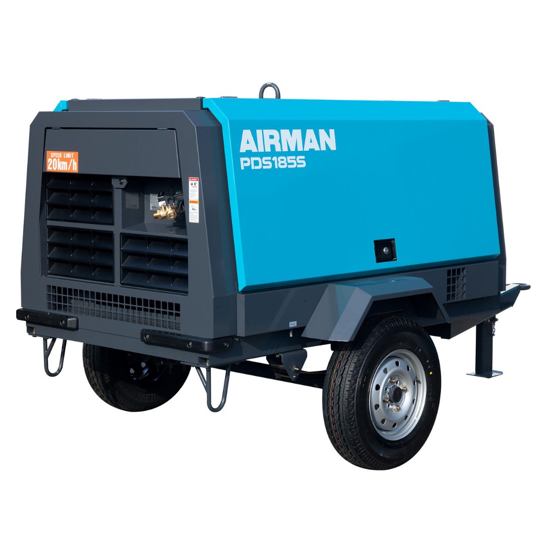 [FOR RENT] Airman PDS185S-6C2 Air Compresor; 5.2m3/min; 100psi; 185CFM	