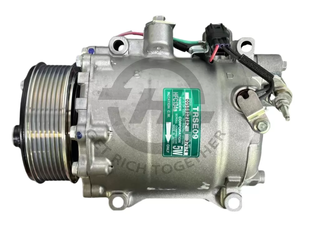 SANDEN COMPRESSOR 38810-RZY-A01 FOR HONDA CRV RE 07-11 2.4L 