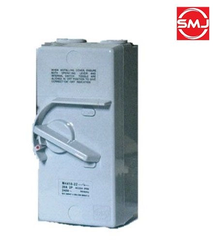 MK M4422-22 63A 4 Pole IP66 Isolator Switch (SIRIM Approved)