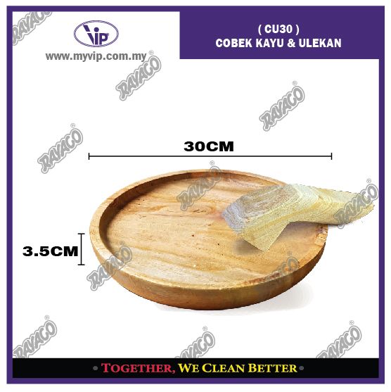 ( CU30 ) COBEK KAYU & ULEKAN