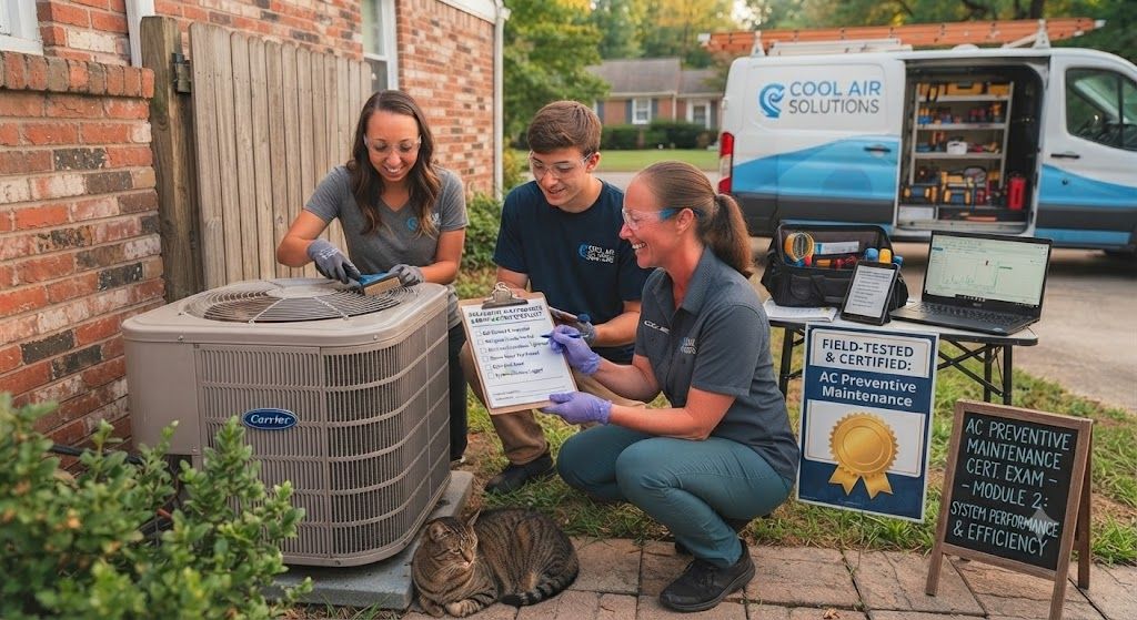 Air conditioning preventive maintenance certification