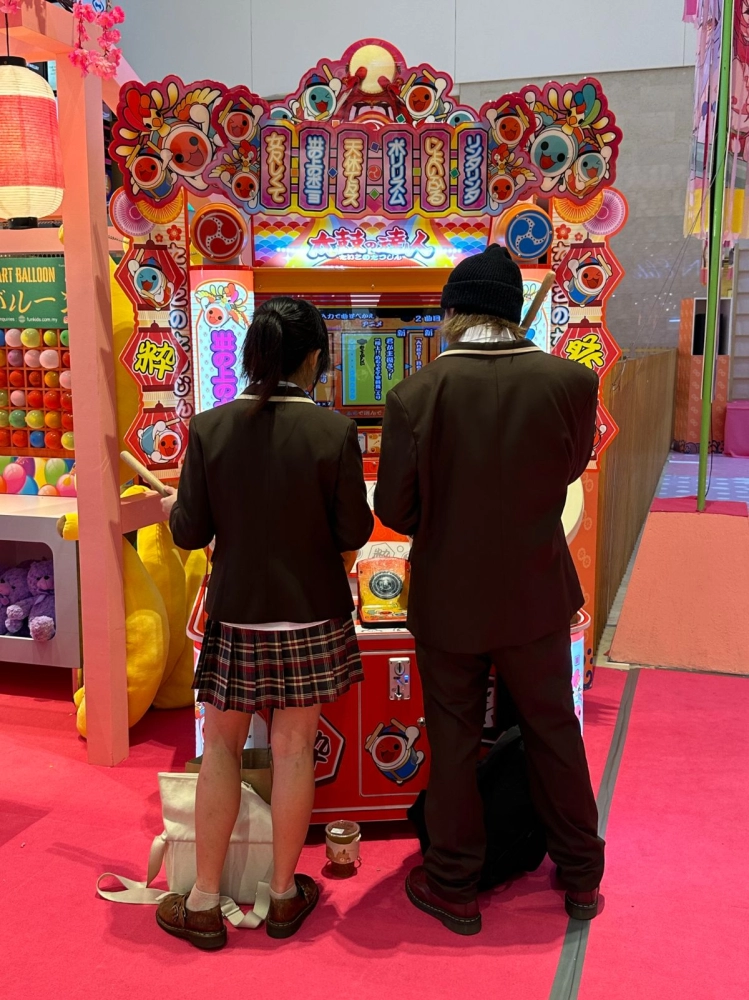 Taiko Drum Master Arcade Music Video Simulator Game Machine