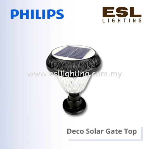 PHILIPS SOLAR LIGHTING Deco Solar Gate Top - BGC050 LED3/730 R Gate Top