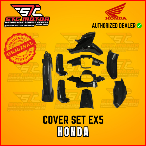 COVERSET HONDA EX5 BLACK ORIGINAL