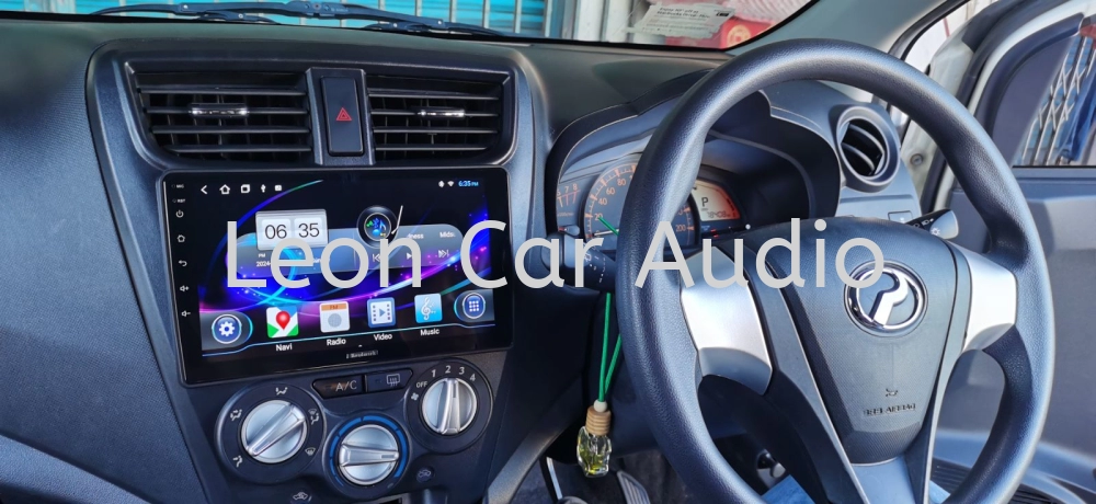 Perodua axia oem 9" android wifi gps system player