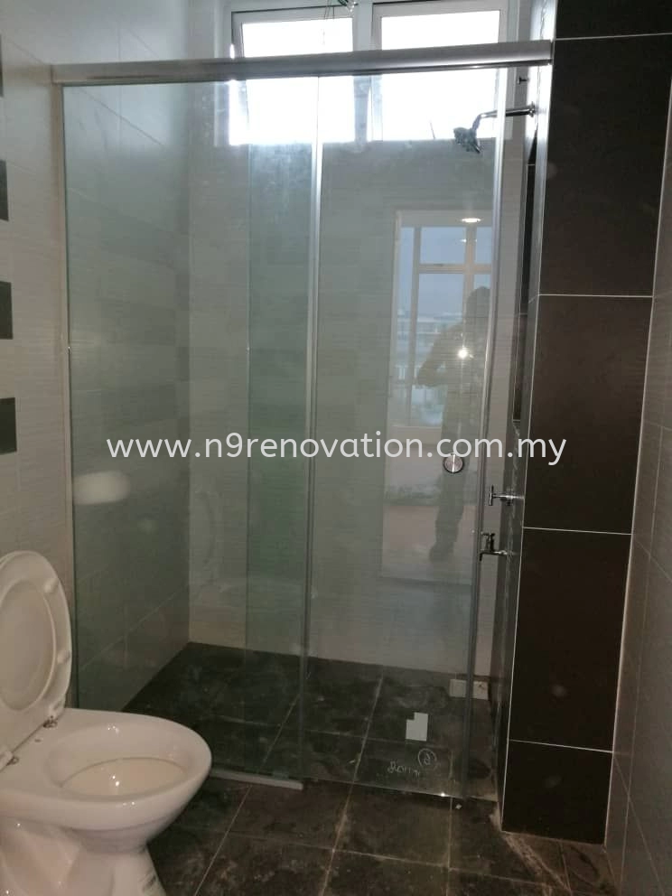 Shower Screen Tempered Glass