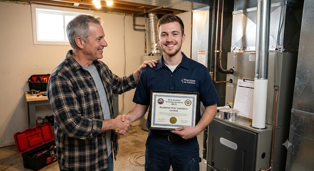 residential HVAC installation certification