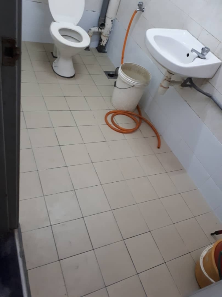 Toilet Cementitious Waterproofing @ Selangor