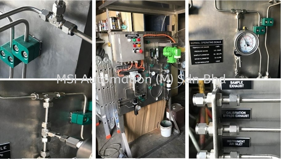 Total Solution Integration -Isobutylene Gas Sampling  monitoring skid