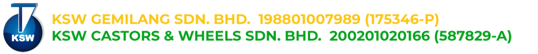 KSW CASTORS & WHEELS SDN. BHD.