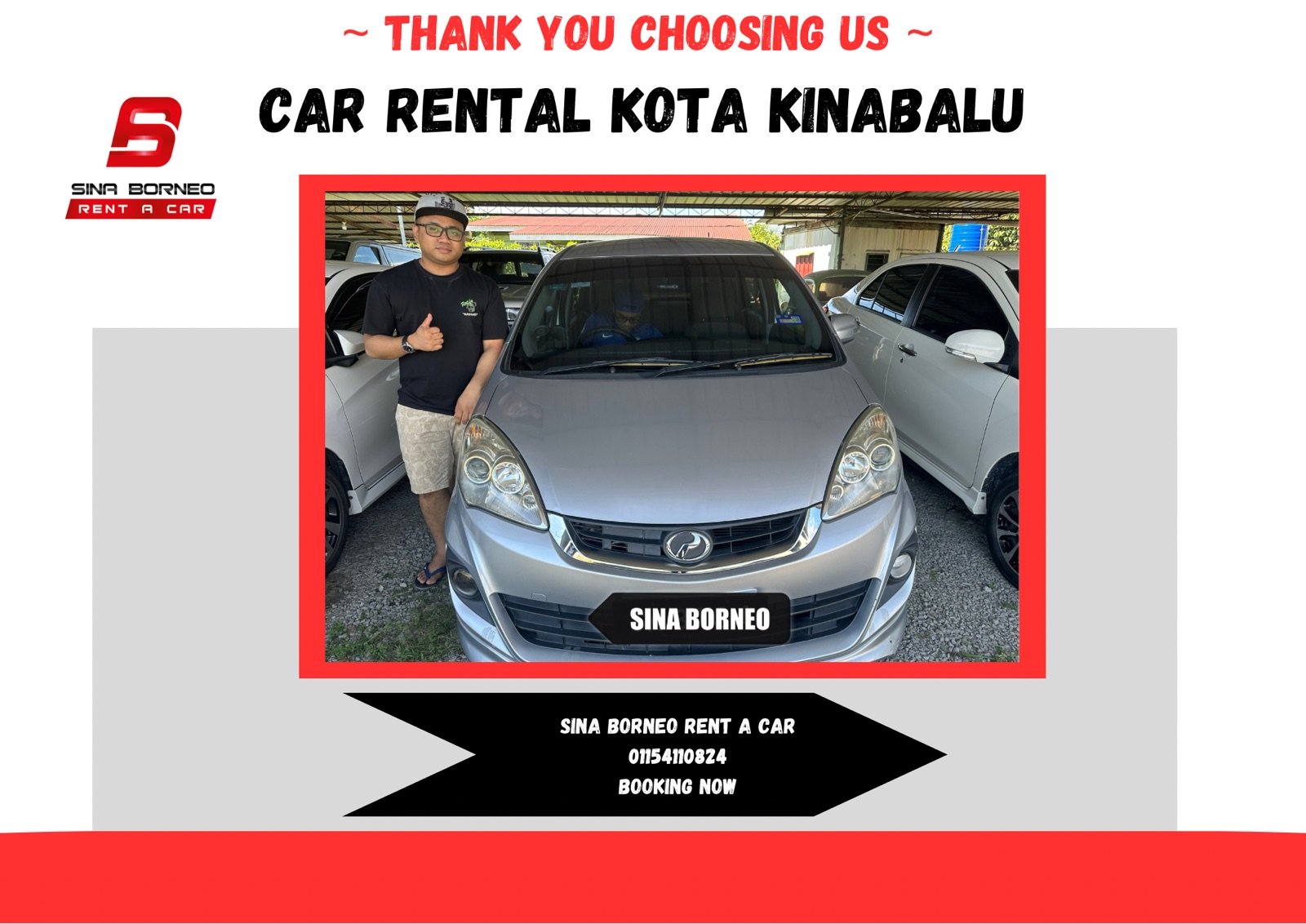 Car Rental Kota Kinabalu & Sina Borneo Rent A Car