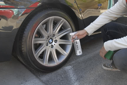 Extreme Shine tire dressing