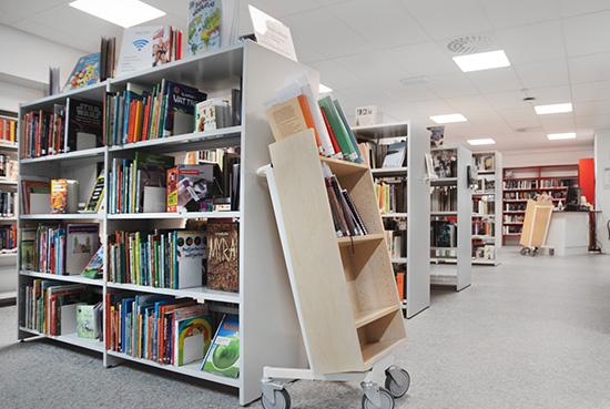 Library & Book Trolley