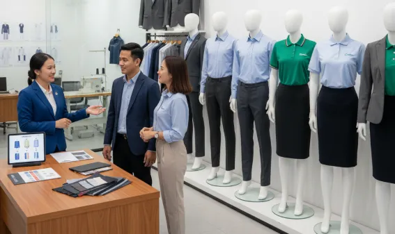 Company Uniform Printing Malaysia by ND Silkscreen Trading