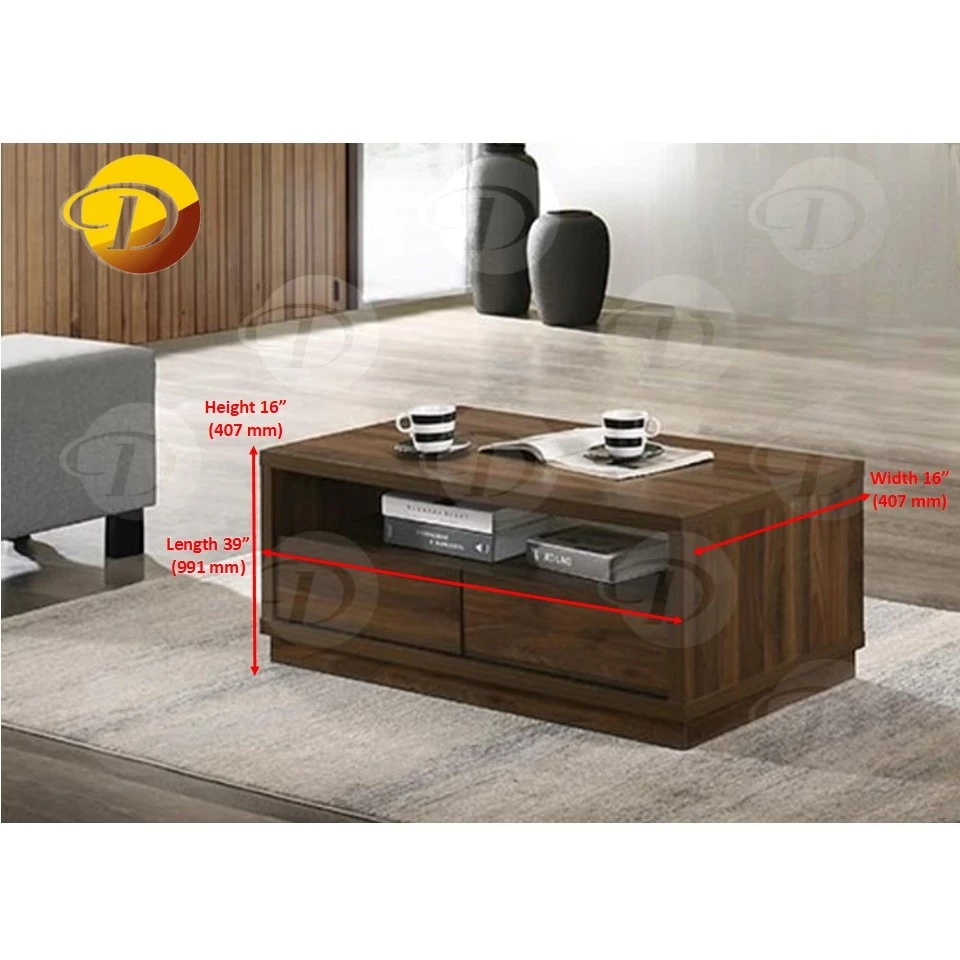DB 1232 Coffee Table Walnut