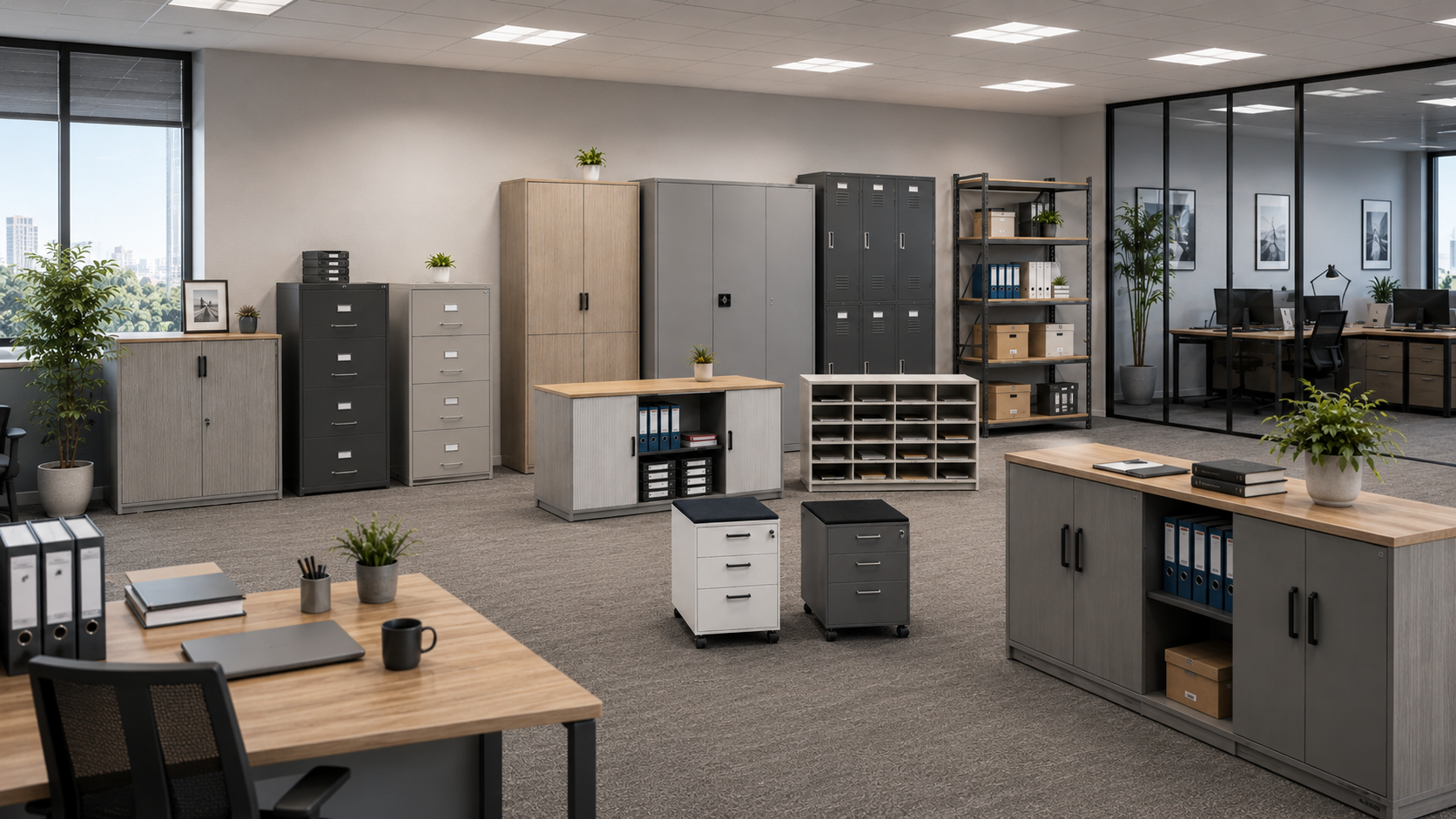 Office Storage and Cabinets