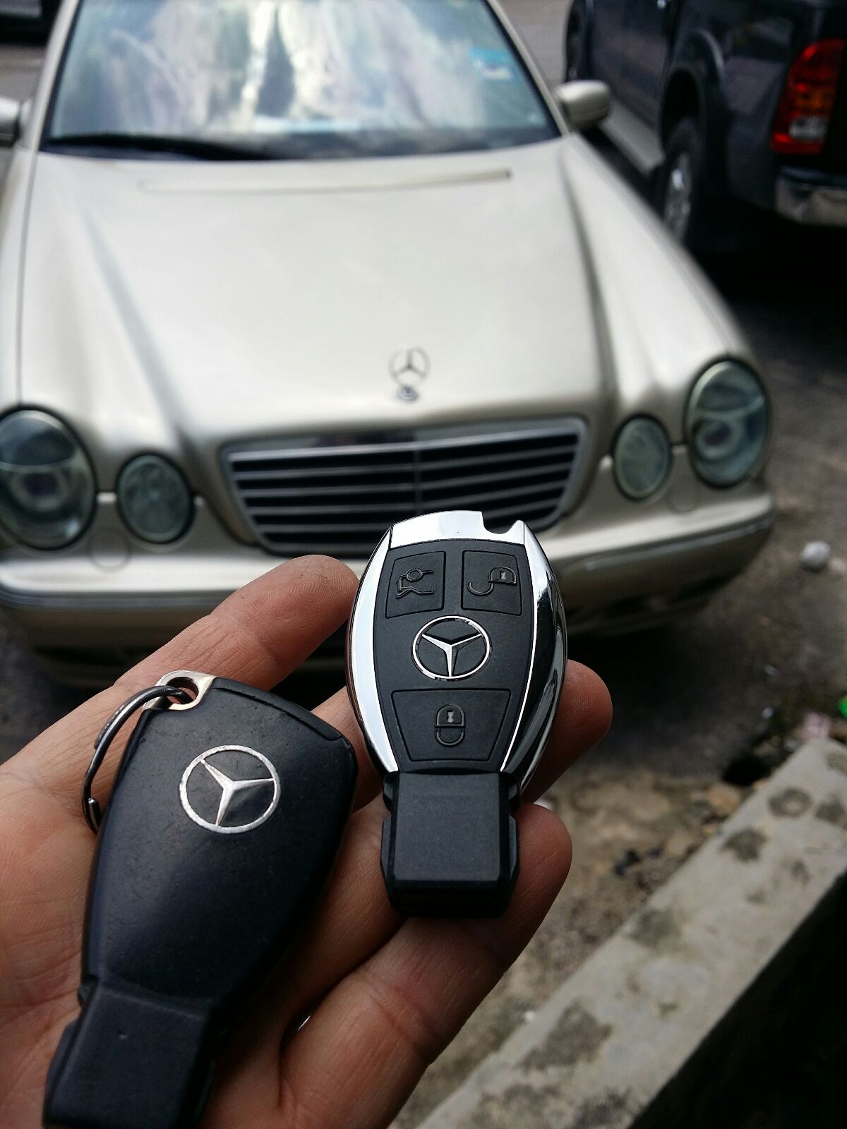 Mercedes W210 Add Key