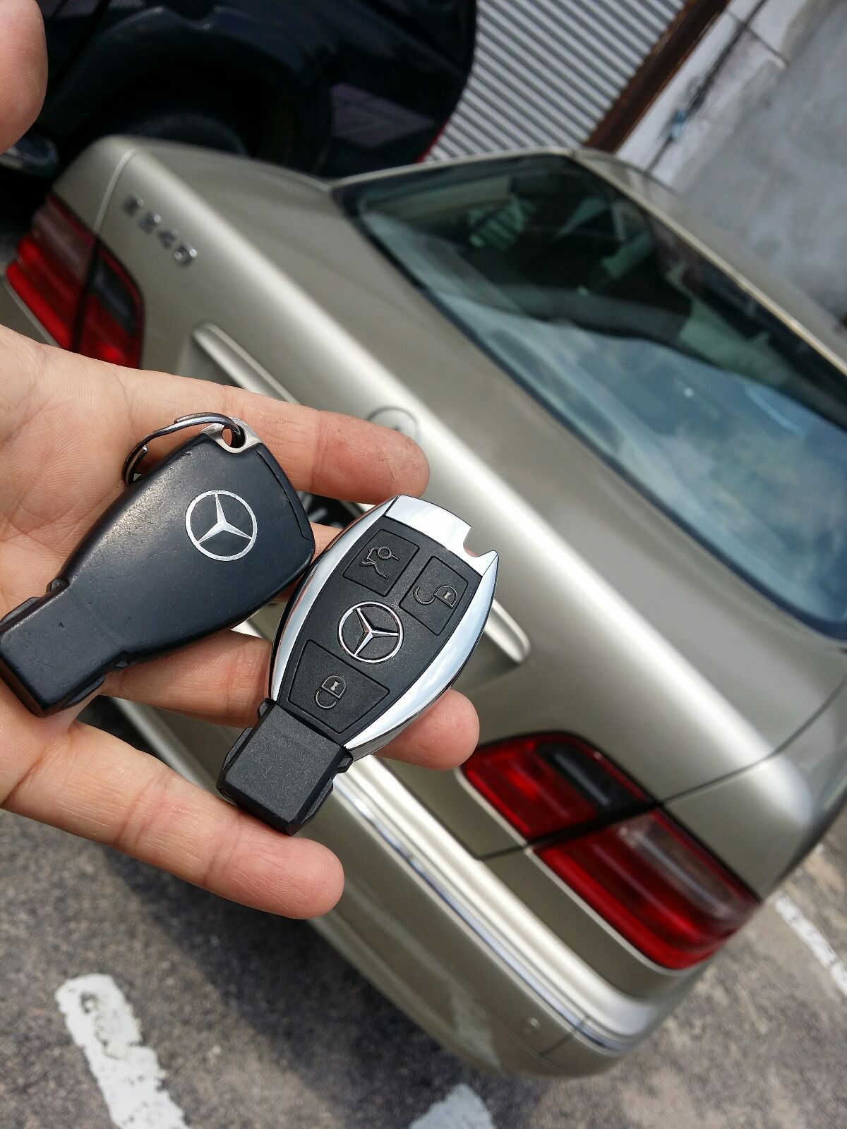 Mercedes W210 Add Key