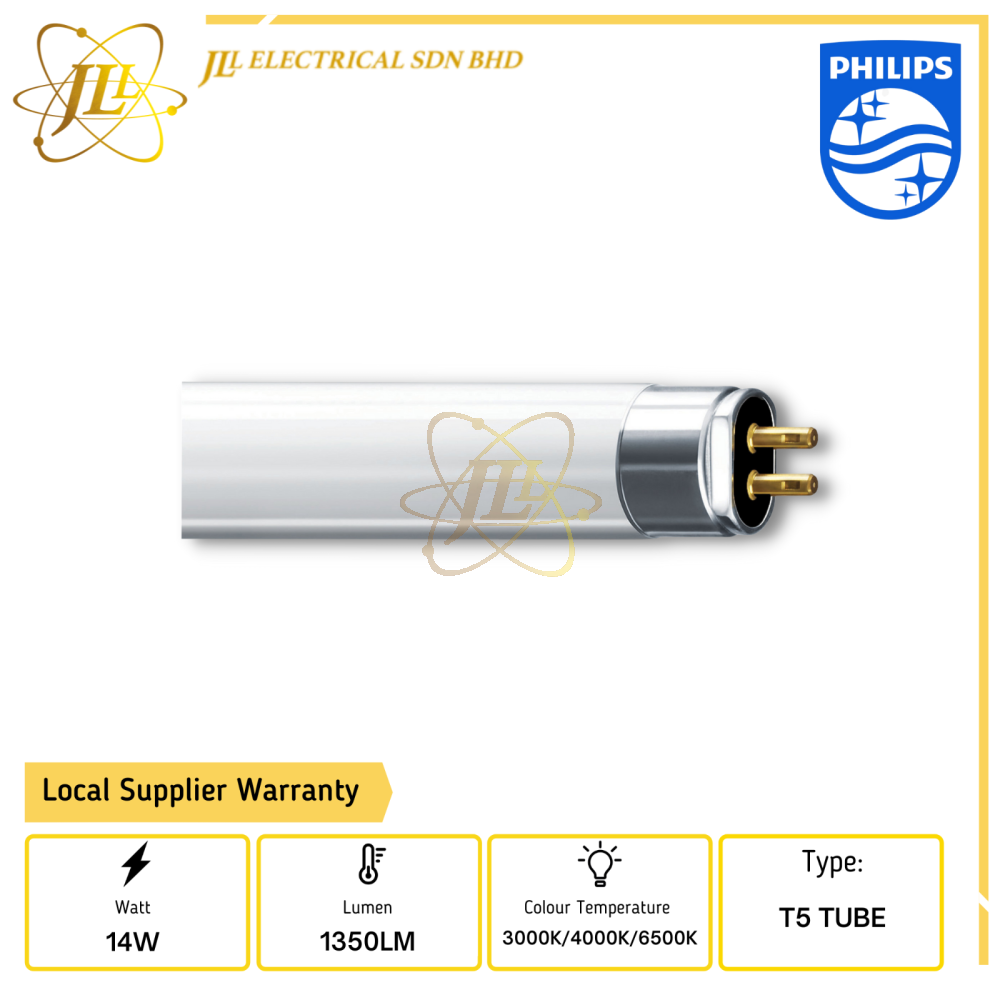PHILIPS TL5 ESSENTIAL 14W SUPER80 2FEET 3K/4K/65K CHILDREN'S LIGHTING ...