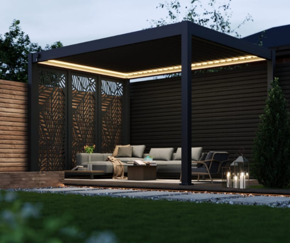 Louvered Pergola